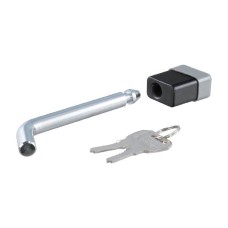 Curt 5/8" Hitch Lock (2", 2-1/2" OR 3" Receiver, Deadbolt, Chrome)