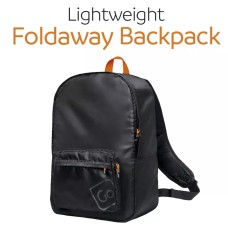 Go Travel Lightweight Foldable Backpack (Black)