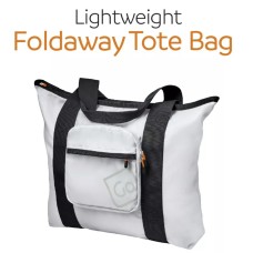 Go Travel Lightweight Foldable Tote Bag (Grey)