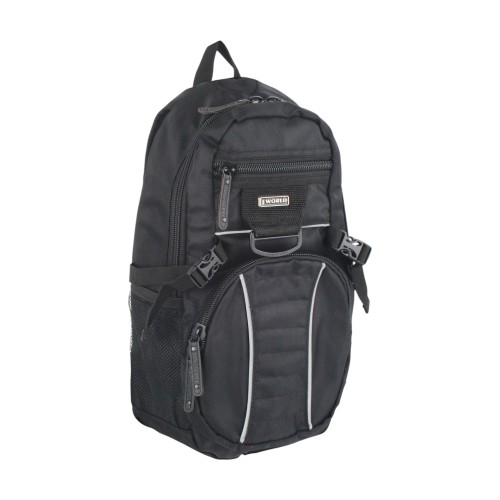 JWorld Vattier Black Premium Backpack