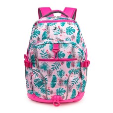 JWorld Atom Multi Purpose Laptop Backpack Palm Leaves