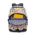 JWorld Atom Multi Purpose Laptop Backpack Vivid Tweed
