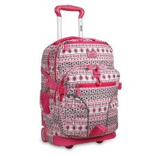 JWorld Lunar Skandi Pink Mochila Con Ruedas