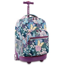 JWorld Sunrise Rolling Backpack Secret Garden