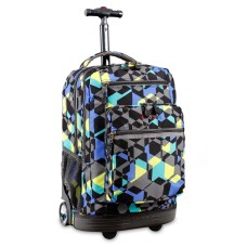 JWorld Sundance Rolling Backpack Cubes