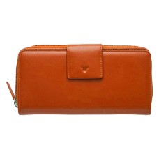 PORTAF. DONNA GRANDE CON CERNIERA E PATTA PASCAL ORANGE