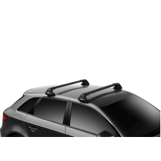 Barras Edge Negro Techo Liso