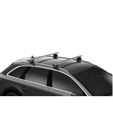 Barras Evo Gris Punto de fijacion y rieles integrados