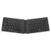 Targus Ergonomic Foldable Bluetooth® Antimicrobial Keyboard, Black